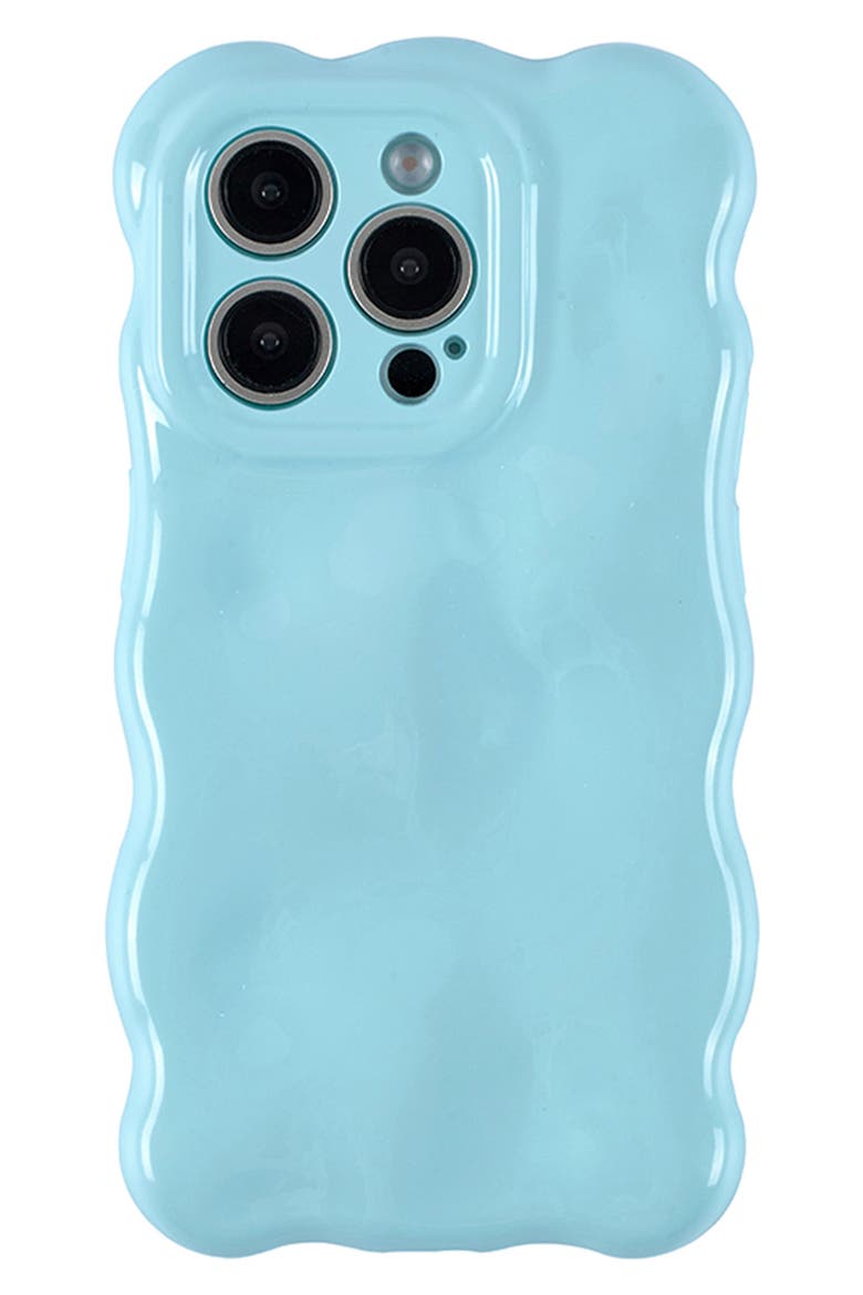 Bubbles iPhone 15 Pro Max Case, Main, color, BABY BLUE