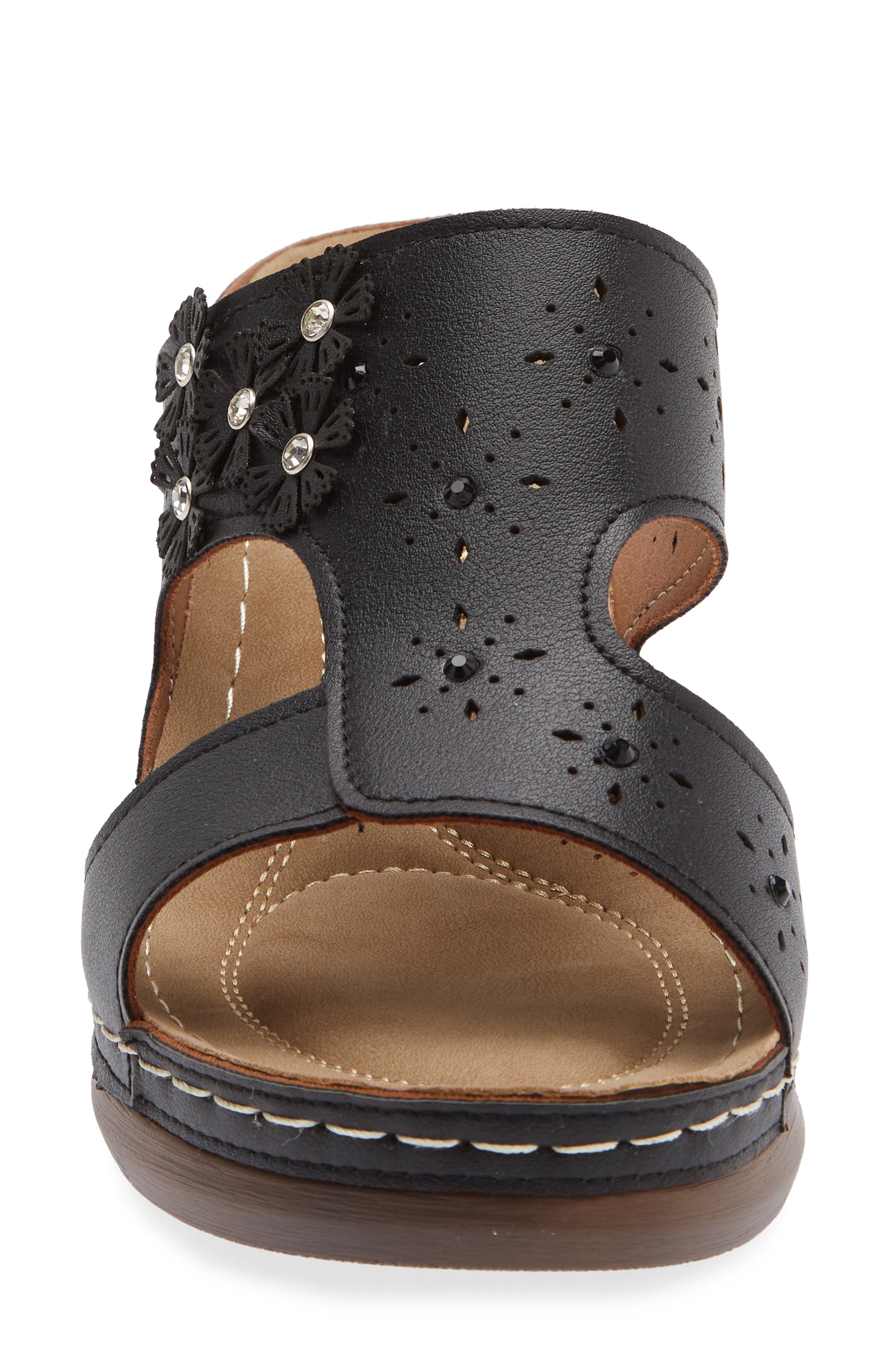 EXTREME BY EDDIE MARC Willa Sandal, Alternate, color, Black
