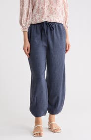 MAX STUDIO Drawstring Lantern Pants