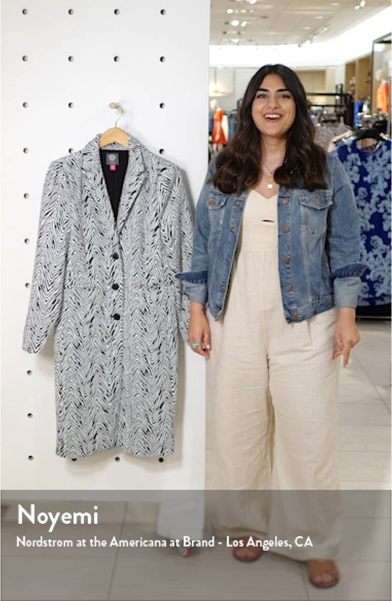 Zebra Jacquard Coat, sales video thumbnail