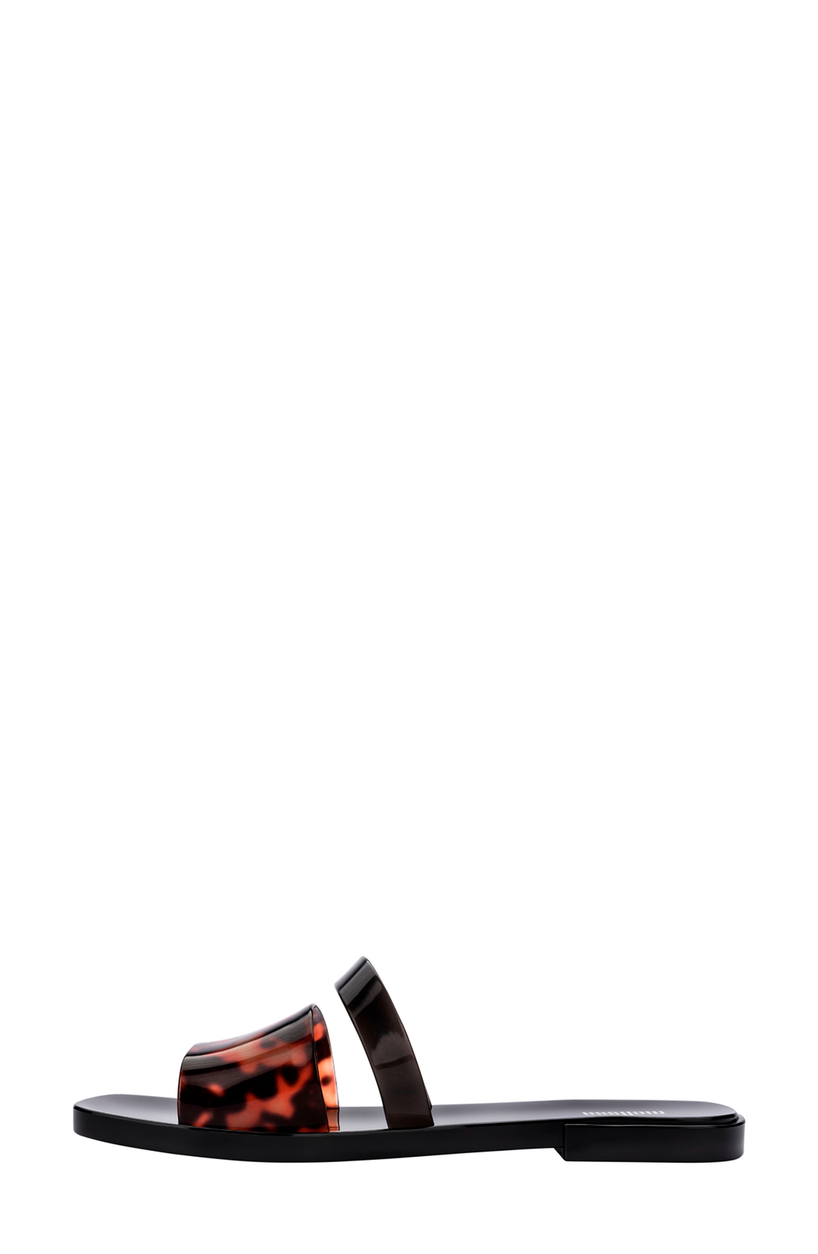 Melissa Ivy Water Resistant Slide Sandal, Alternate, color, Black