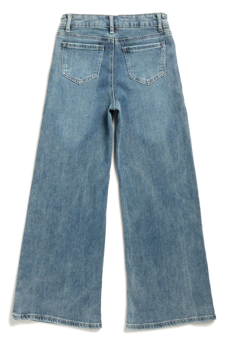 Kids' Wide Leg Jeans, Alternate, color, INDIGO