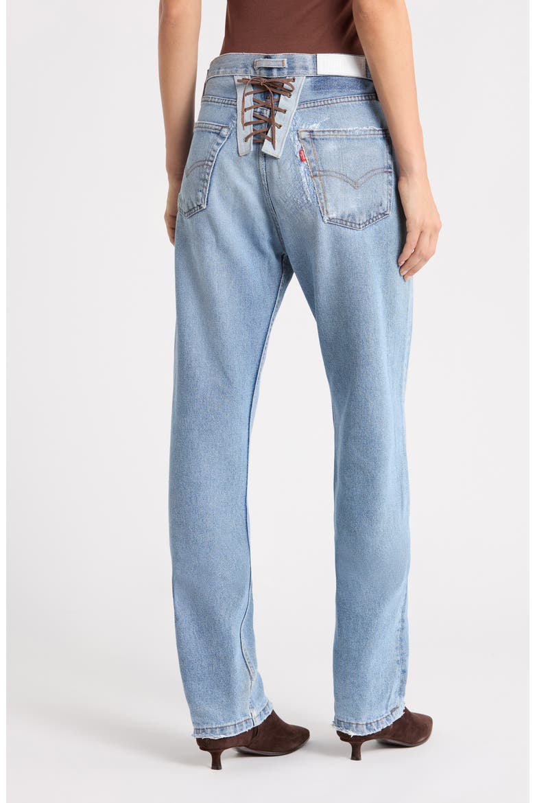 Mica High Waist Wide Leg Jeans, Alternate, color, INDIGO