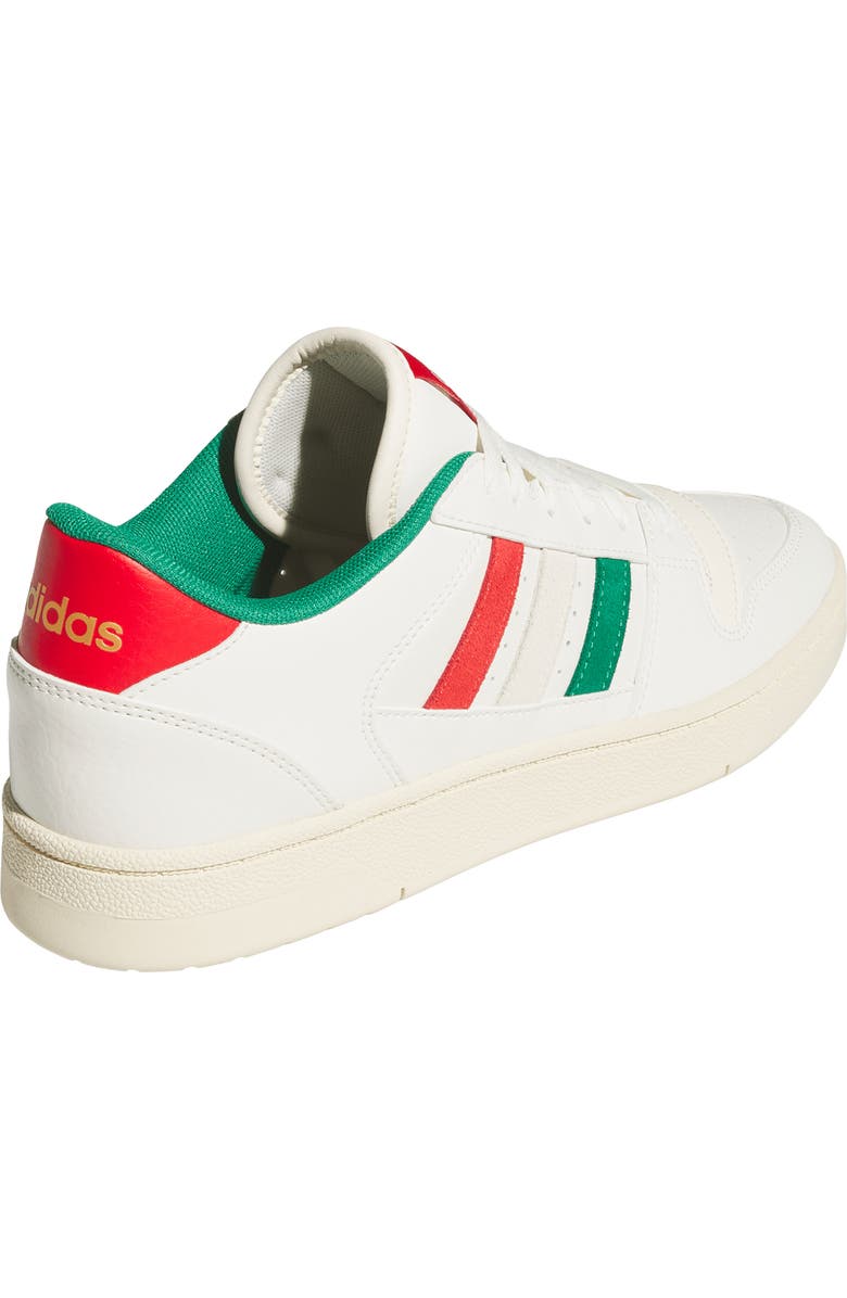 adidas Break Start Sneaker, Alternate, color, Off White/ Red/ Bold Green