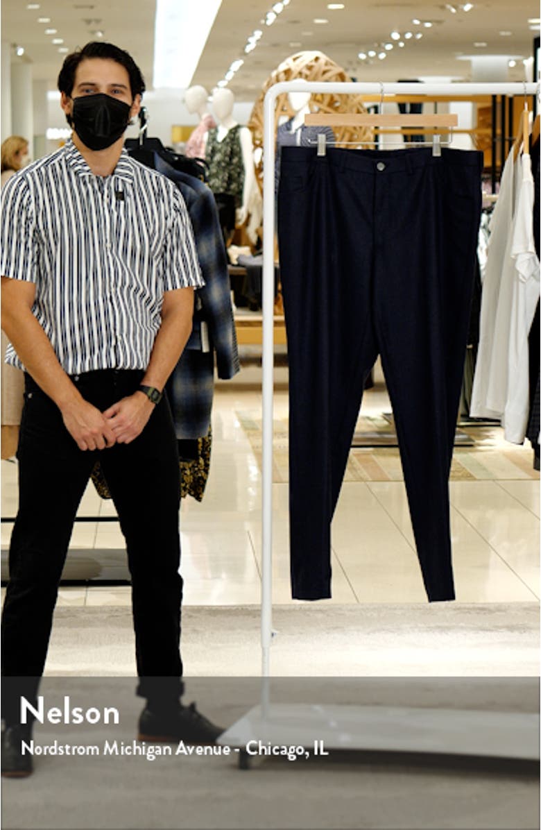 Sage Feather Wool Flannel Pants, sales video thumbnail