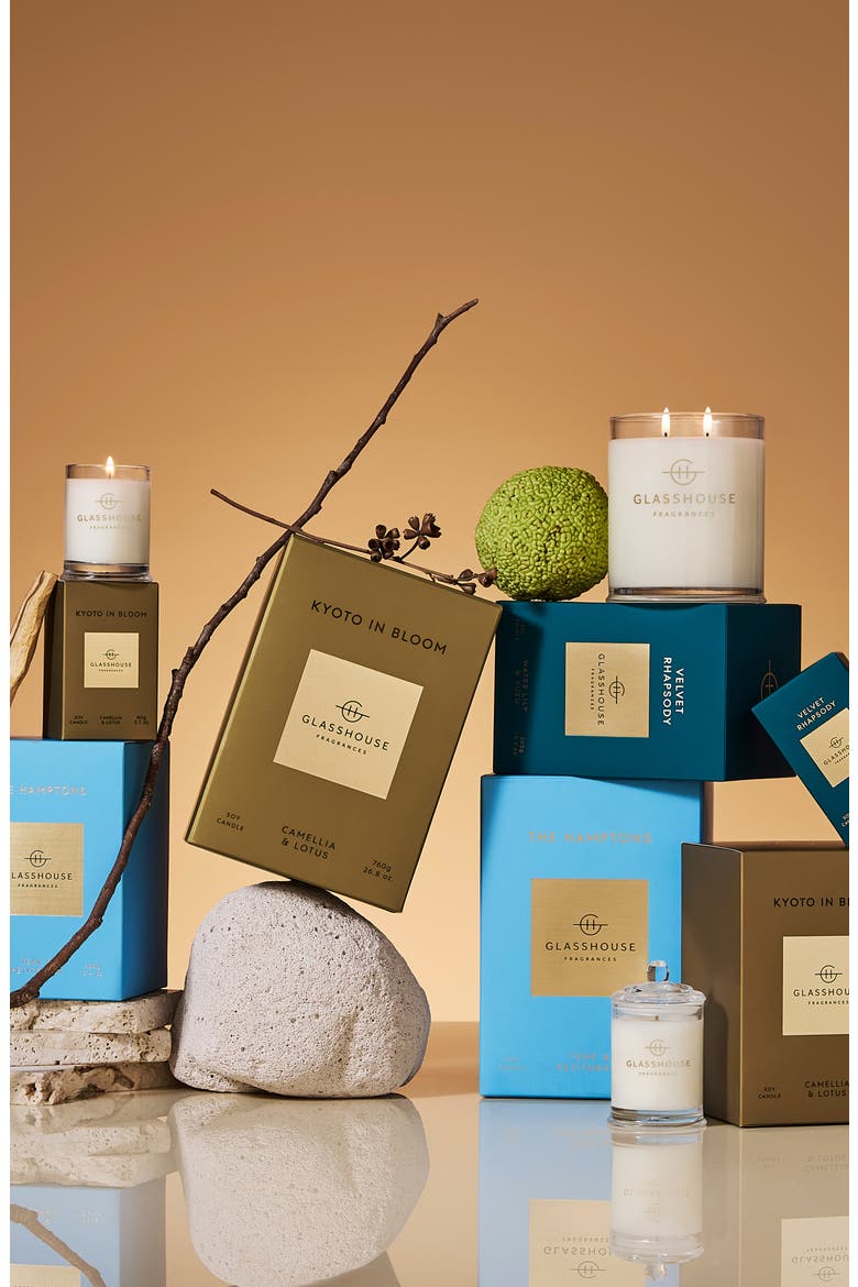 Kyoto in Bloom Two-Wick Scented Candle, Alternate, color, KYOTO IN BLOOM