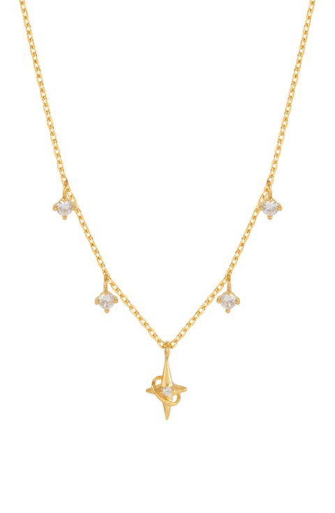 North Star Charm Necklace