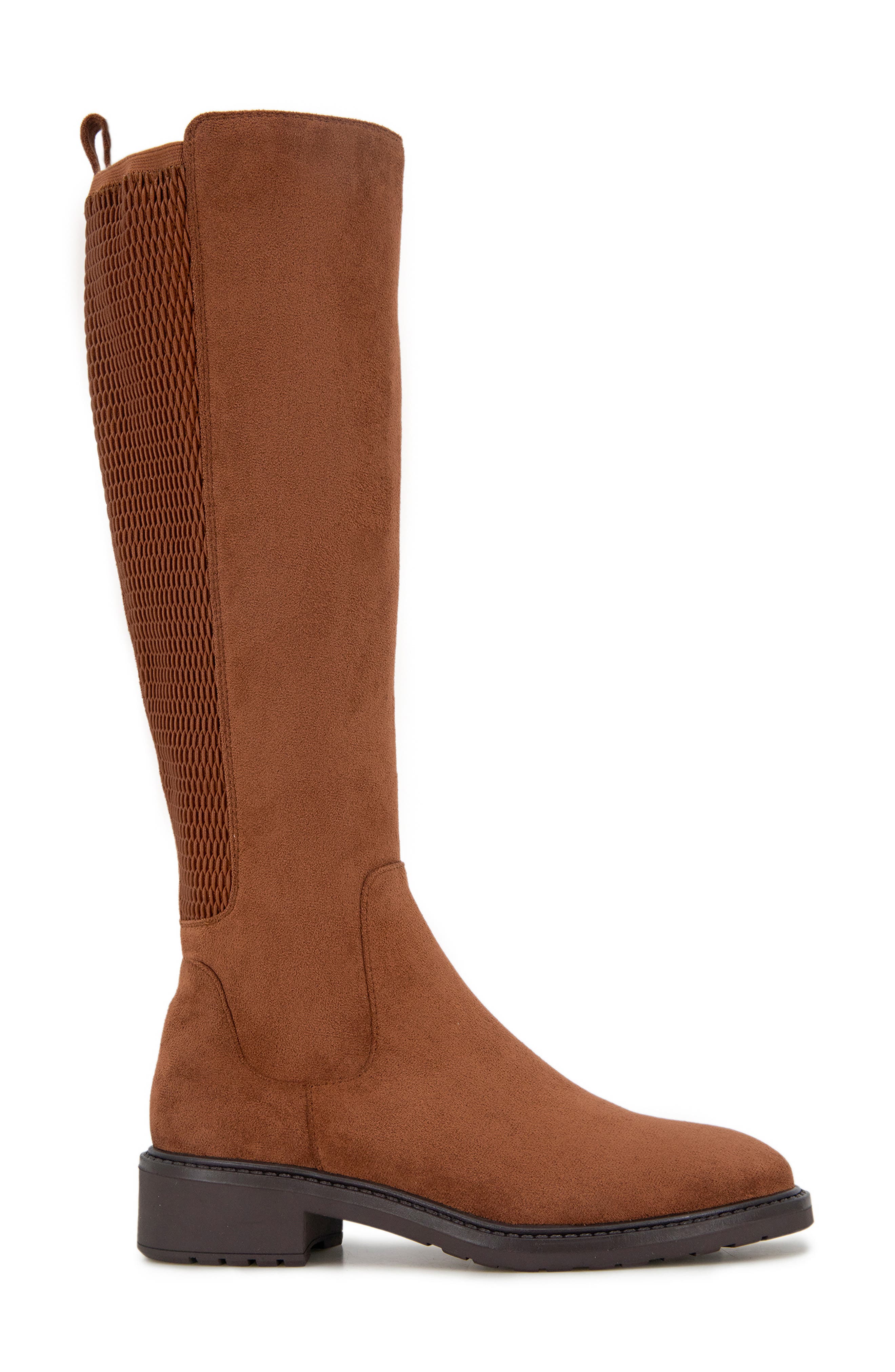 Reaction Kenneth Cole Lionel Knee High Boot, Alternate, color, Caramel Cafe Micro