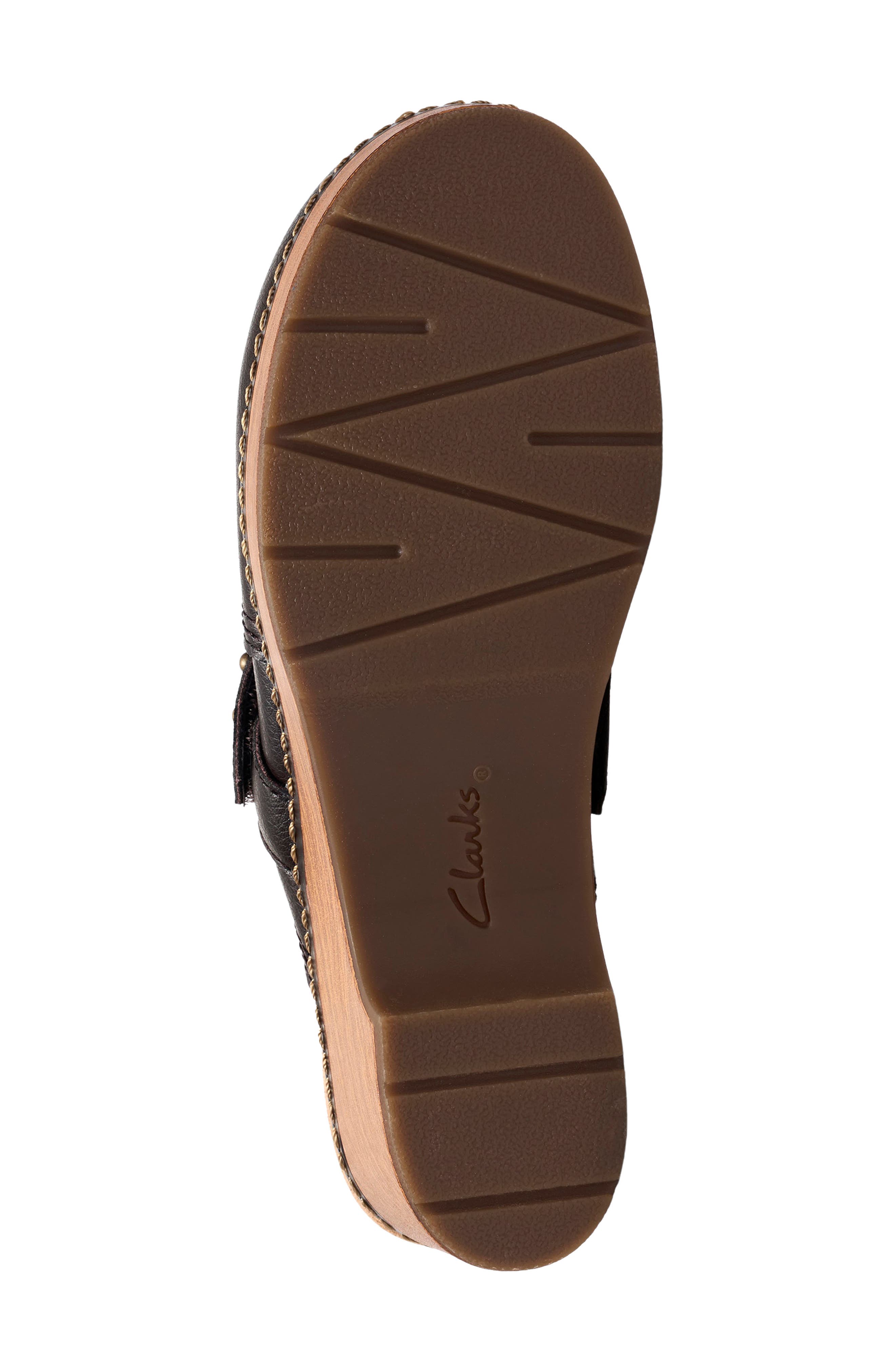 Paizlee Ali Clog, Alternate, color, DARK BROWN LEATHER