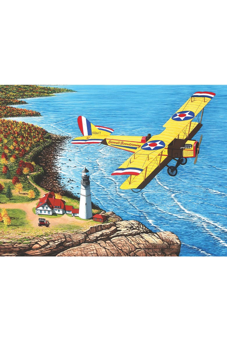 Bennett's Barnstorming 500 piece Jigsaw Puzzle for Adults, Alternate, color, Multicolor