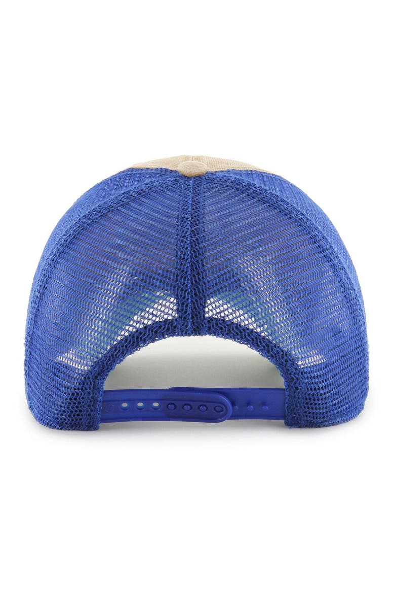 '47 Men's '47 Khaki Los Angeles Rams Dial Trucker Clean Up Adjustable Hat, Alternate, color, Khaki