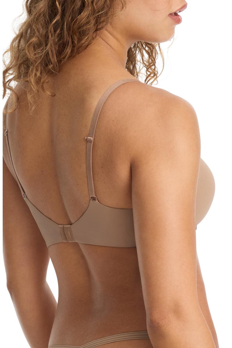 Insider Convertible T-Shirt Bra, Alternate, color, Cinnamon Sugar
