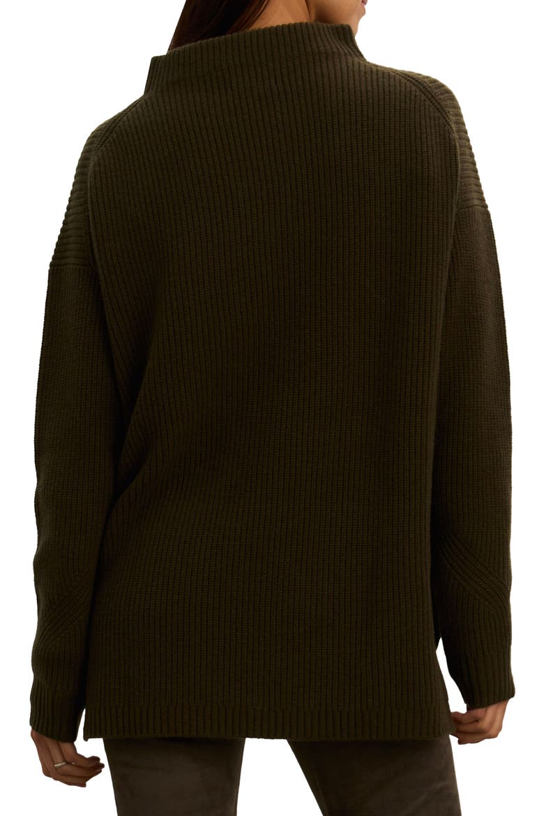 The Cozy Shaker Turtleneck, Alternate, color, Olive