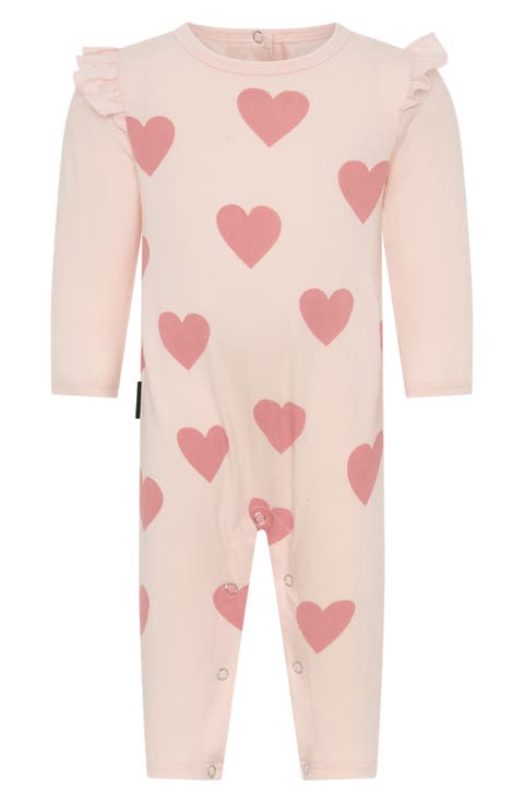Hearts Frill Romper (Baby)