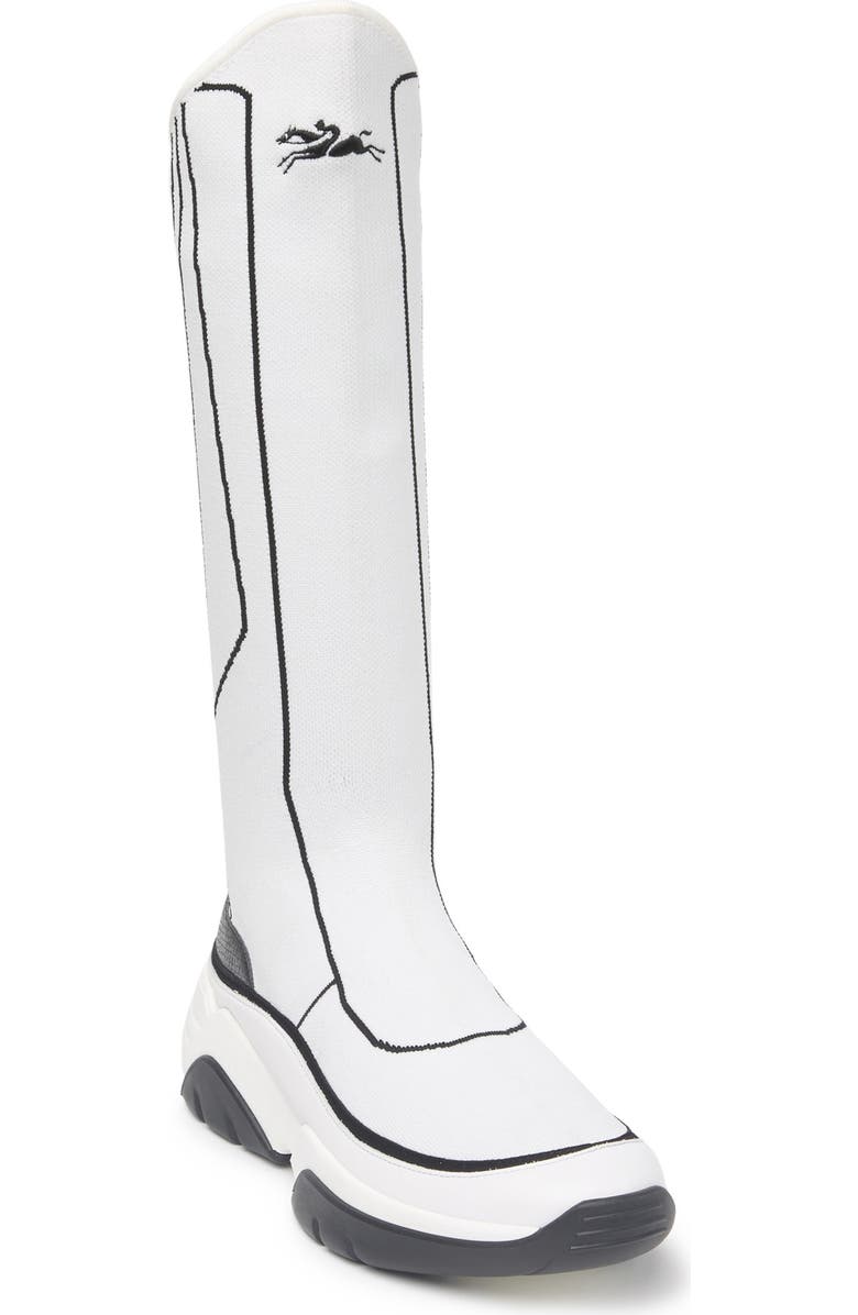 Longchamp Tall Shaft Tennis Boot, Main, color,