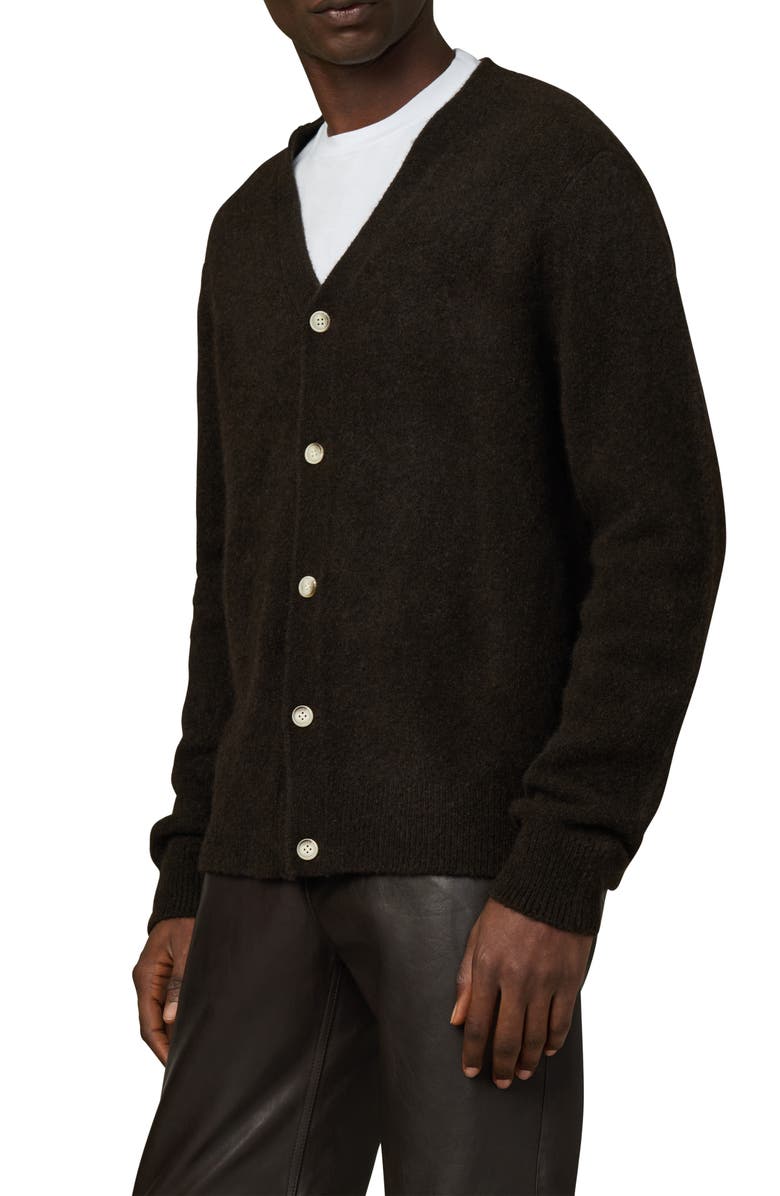 Joe's V-Neck Cardigan, Alternate, color, Wren