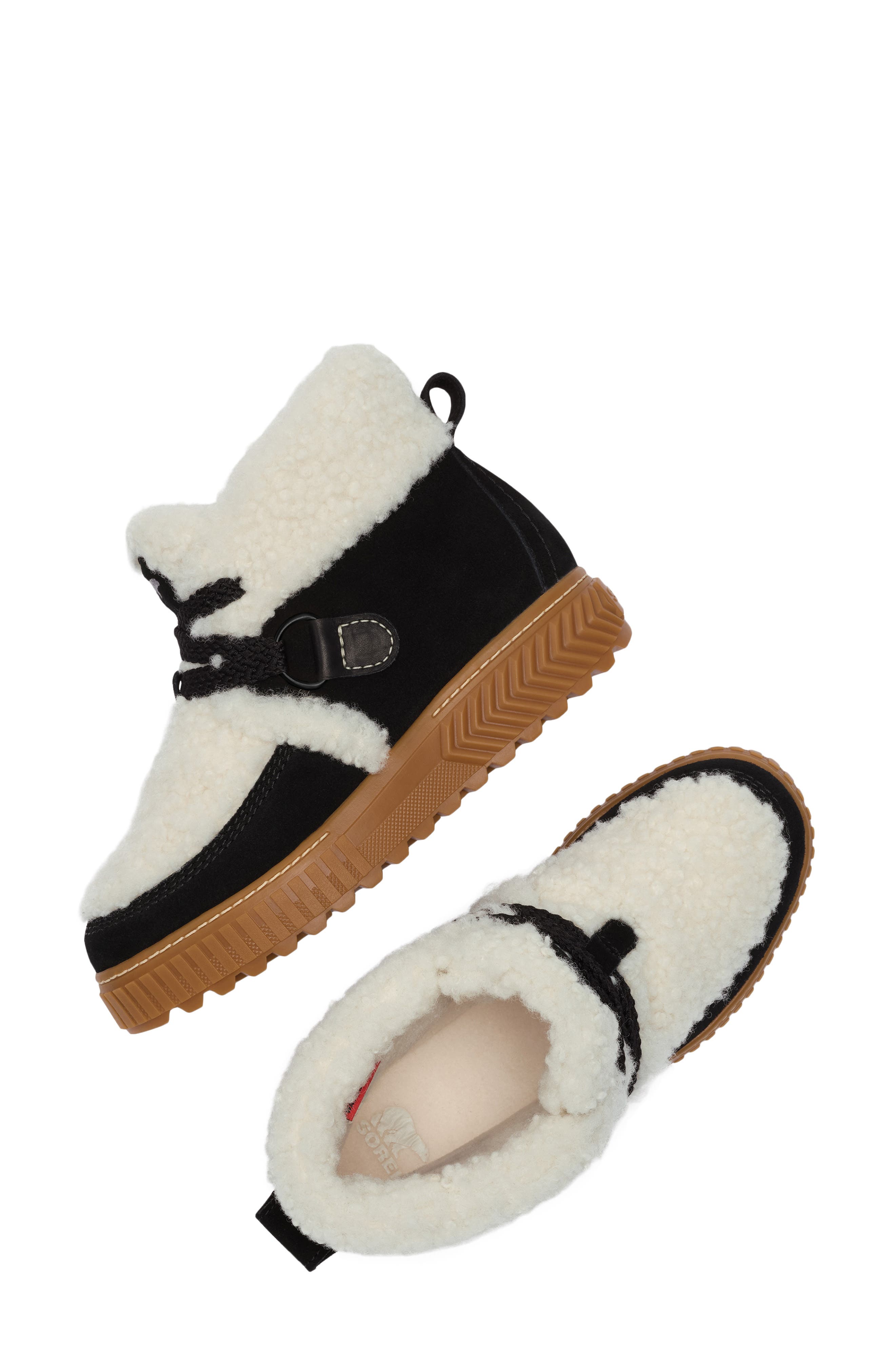 Ona Ave Alpine Snowcap Waterproof Boot, Alternate, color, BLACK/ NATURAL