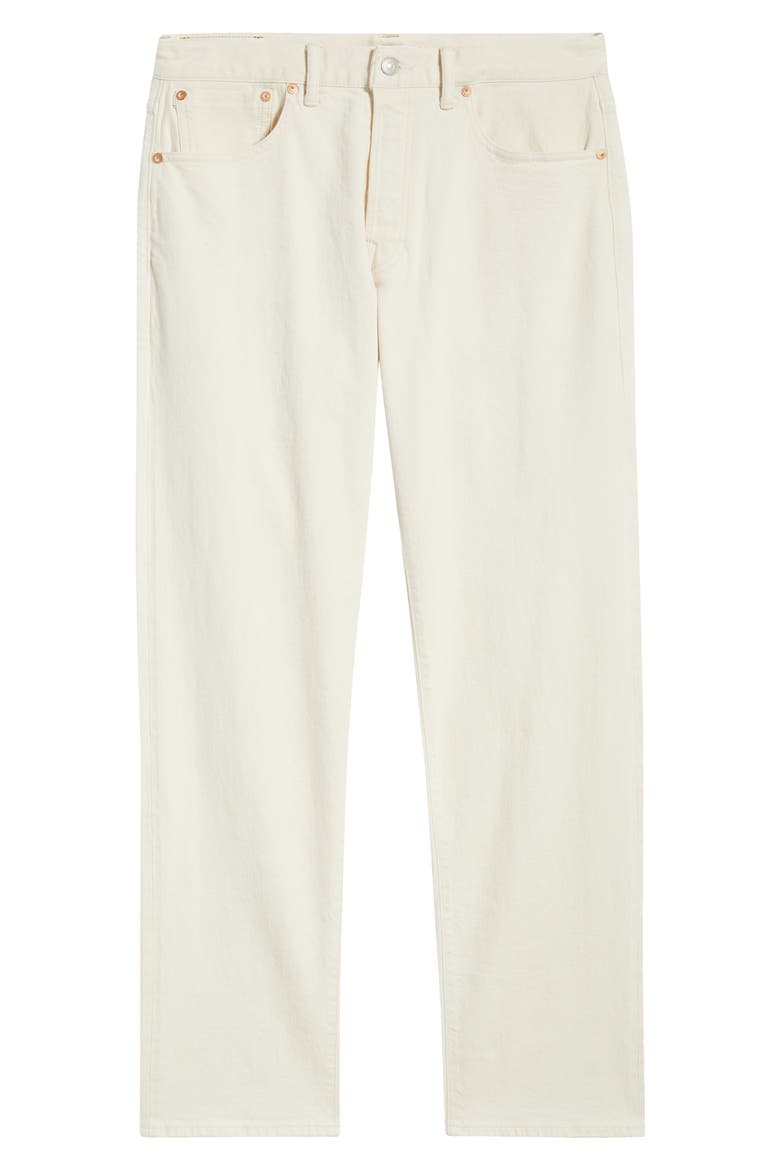 The 1991 Artisan Comfort Selvedge Straight Leg Jeans, Alternate, color, ECRU