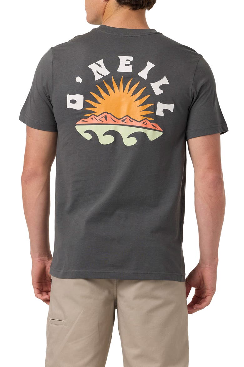 Solar Scenic Graphic T-Shirt, Alternate, color, DARK SHADOW