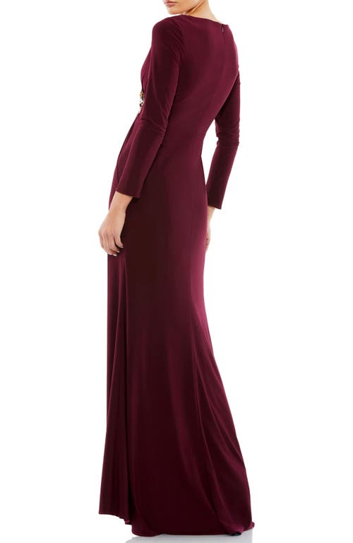 Mac Duggal Gown In Berry