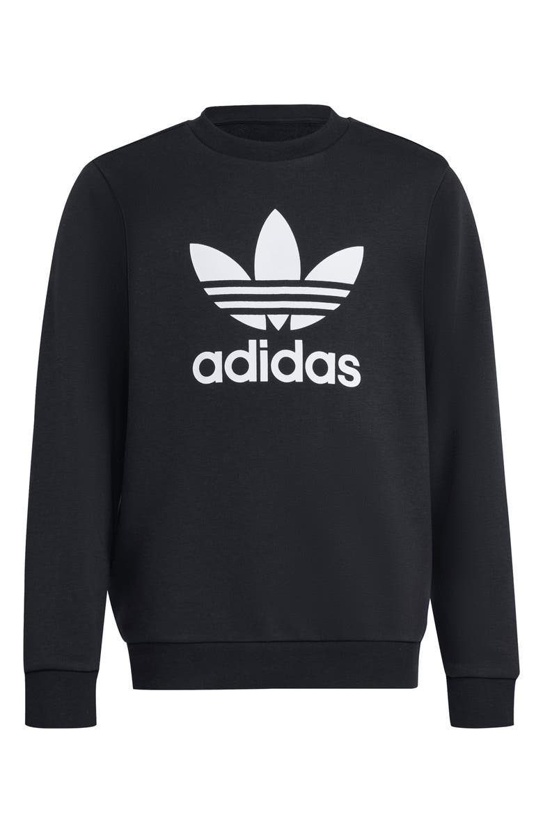 adidas Kids' Trefoil Graphic Sweatshirt, Main, color, 