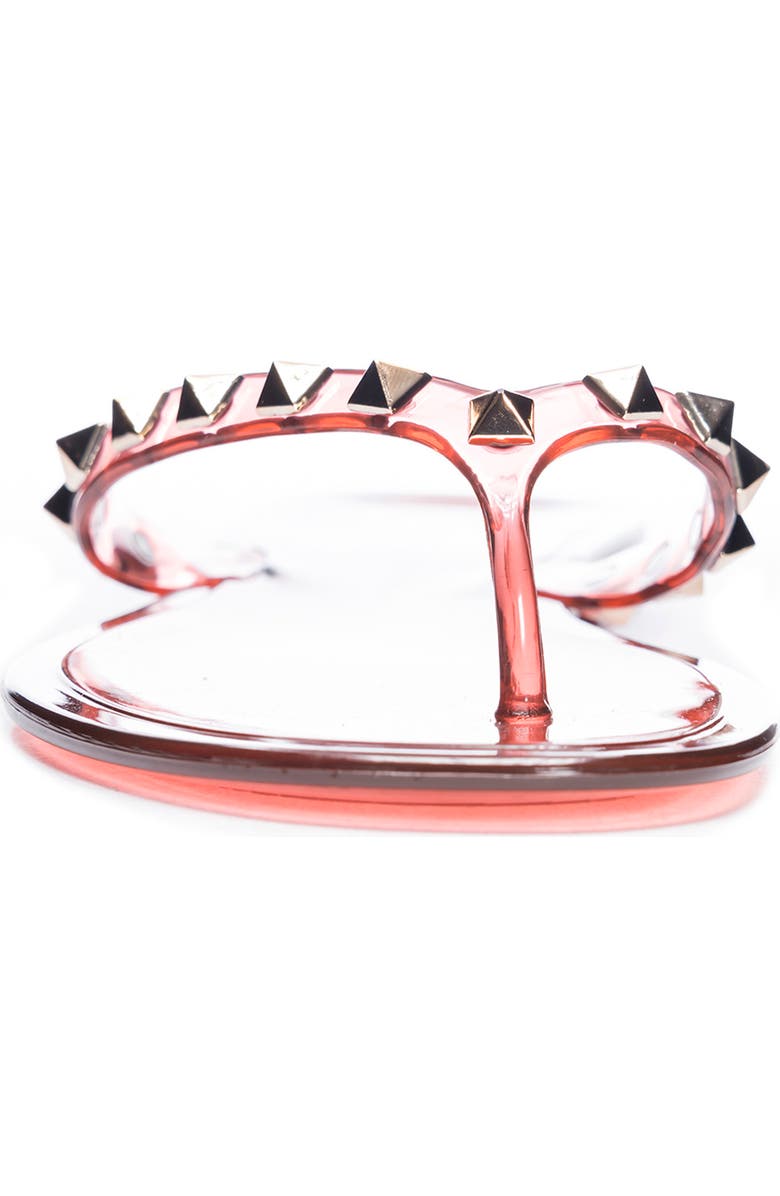 Chinese Laundry Hero Studded Flip Flop, Alternate, color, Rust