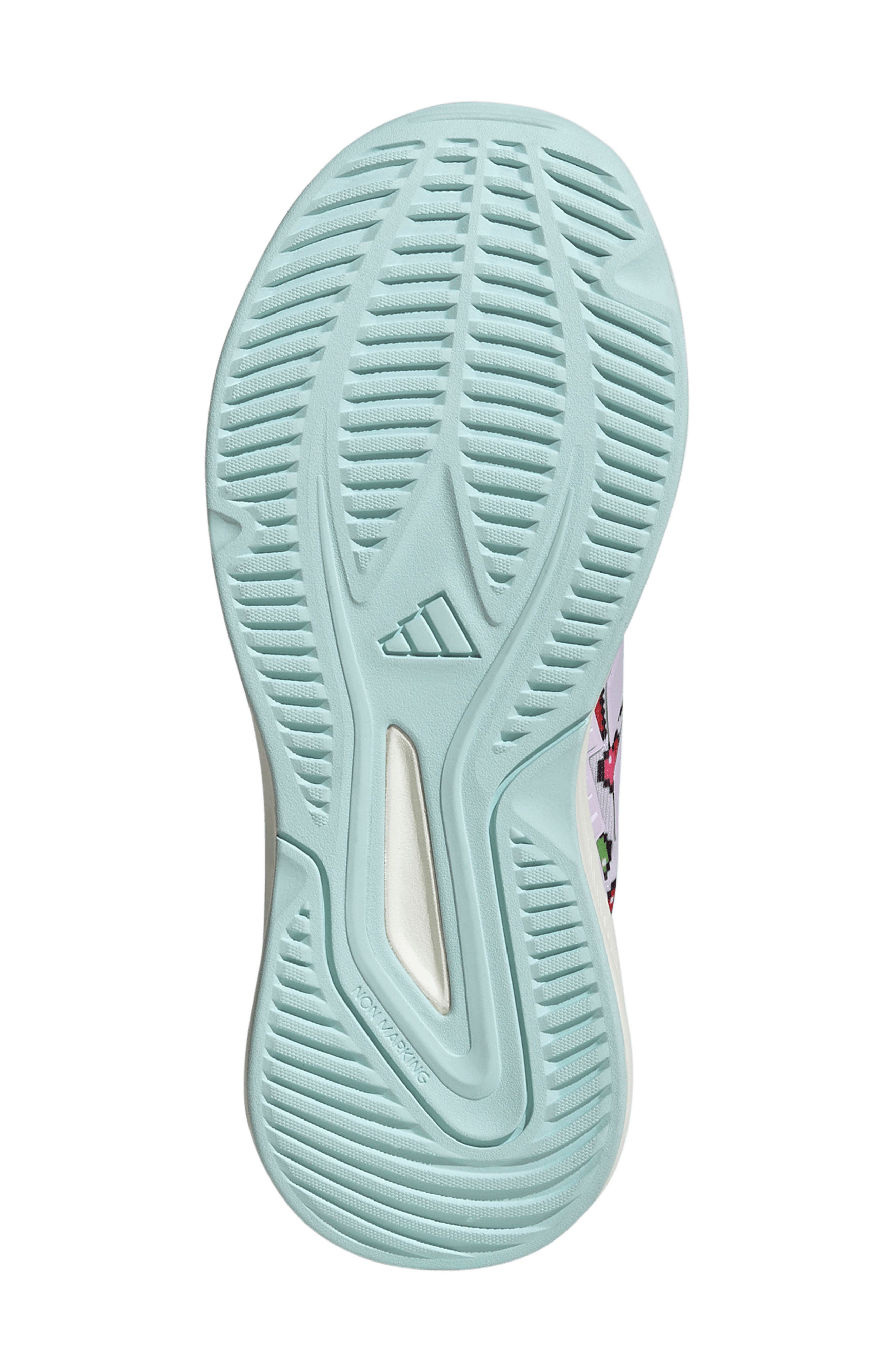 x Minecraft® Kids' Fortarun 4.0 Sneaker, Alternate, color, LAVENDER/ AQUA