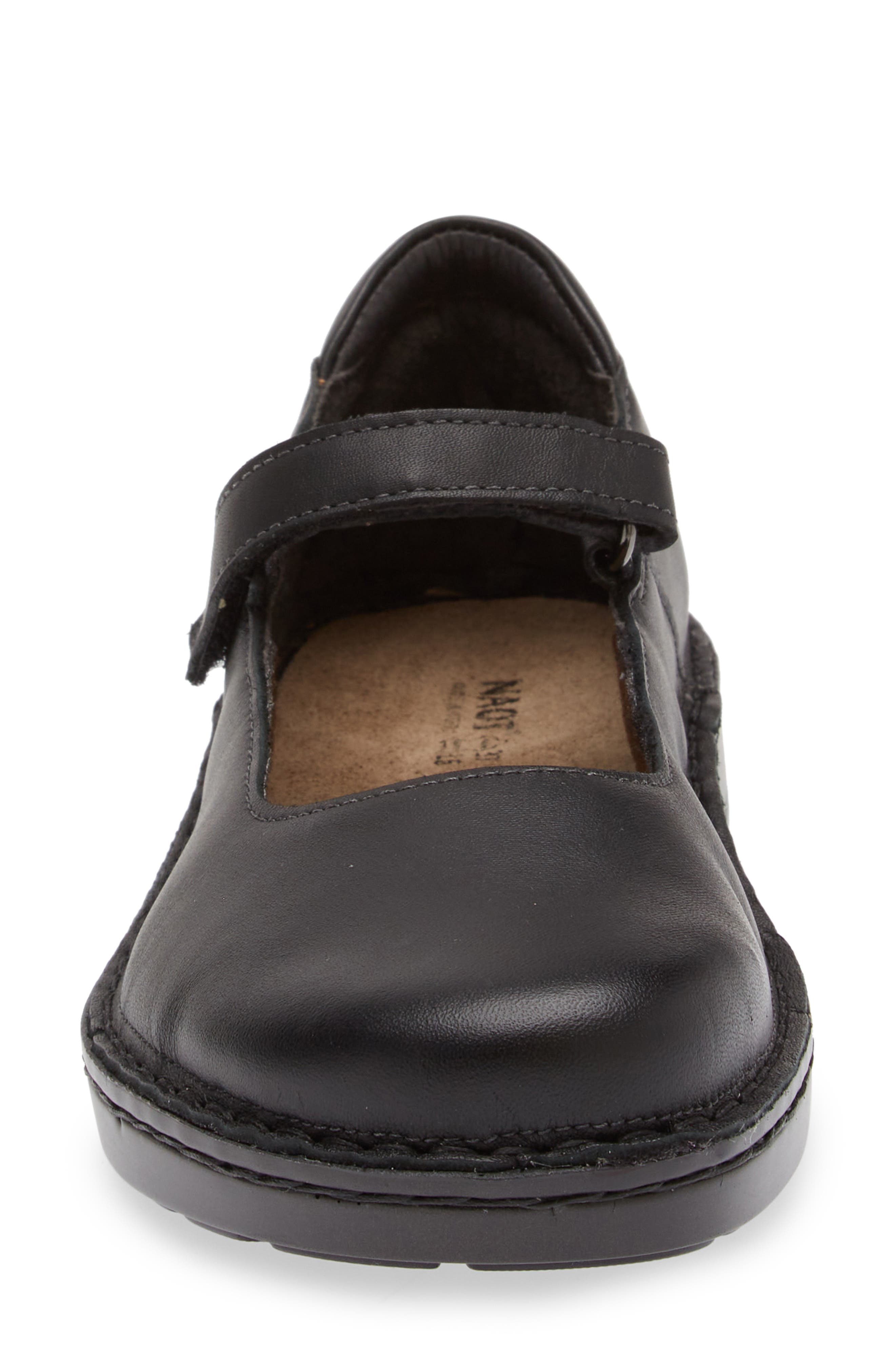 Naot Martinos Mary Jane Flat, Alternate, color, Jet Black Leather