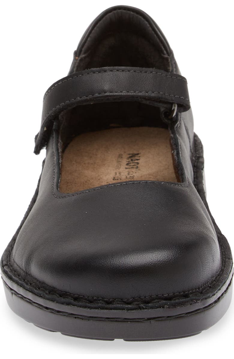 Naot Martinos Mary Jane Flat, Alternate, color, Jet Black Leather