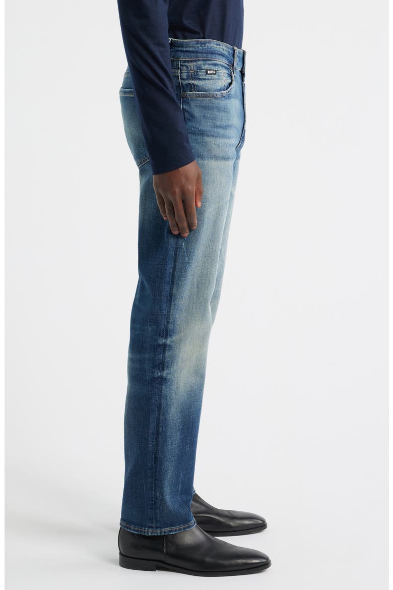 Ogden Straight Leg Jeans, Alternate, color, MEDIUM BLUE