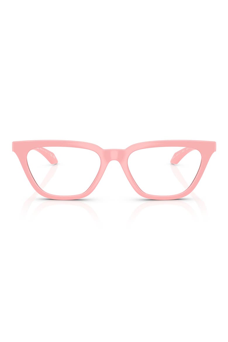 53mm Cat Eye Optical Glasses, Main, color, PINK