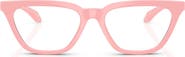 Versace 53mm Cat Eye Optical Glasses