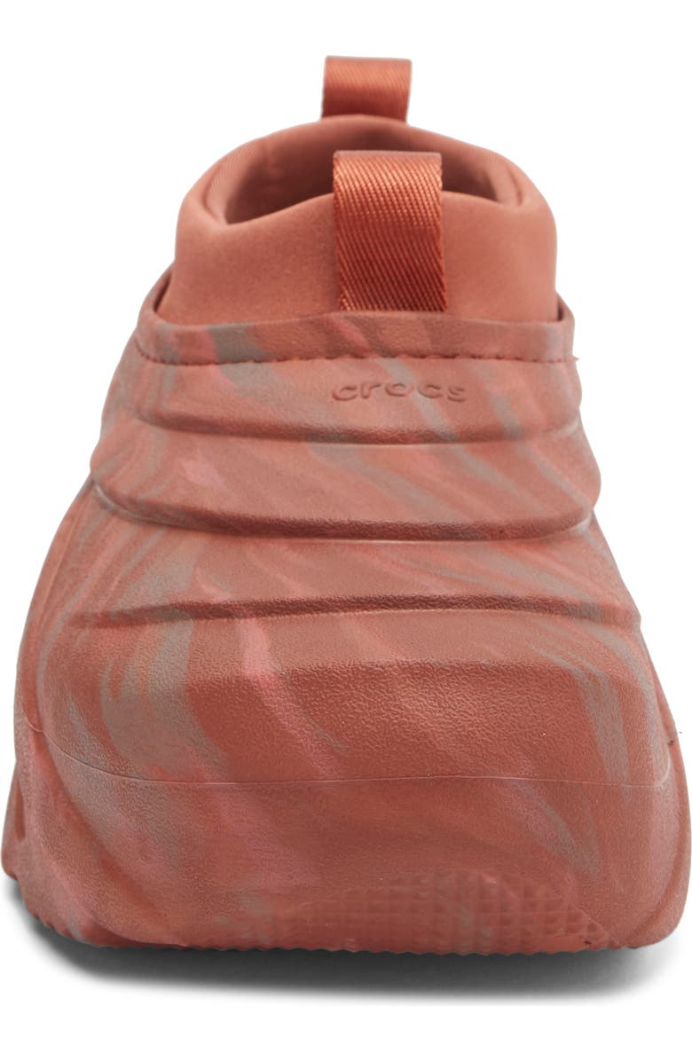 CROCS Echo Storm Marble Sandal, Alternate, color, Rust