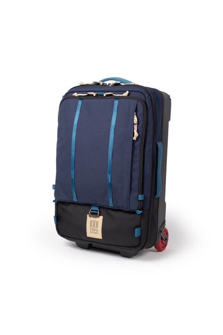 Global Travel Roller Bag, Alternate, color, Navy/Sahara