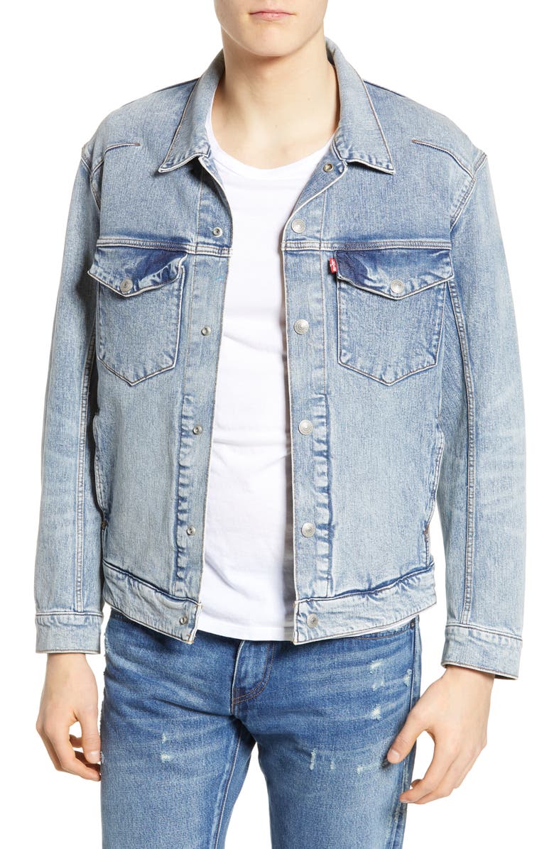 Levi's<sup>®</sup> Engineered Jeans<sup>™</sup> Trucker Jacket, Main, color, 