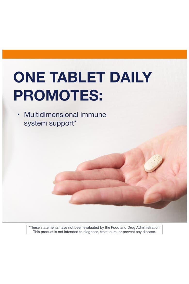 ImmuCore Immune Support Vitamin C D3 Zinc Selenium Mushroom Extract 90 Tablets, Alternate, color, None