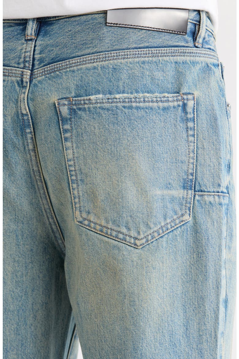 Relaxed Straight Leg Jeans, Alternate, color, MID INDIGO