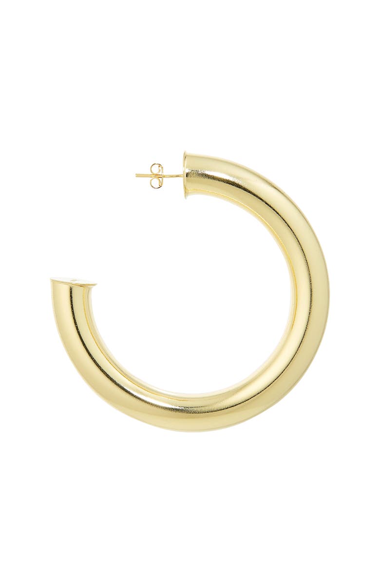 Éliou Kayo Oversize 18K Gold Plate Hoop Earrings, Alternate, color, Gold