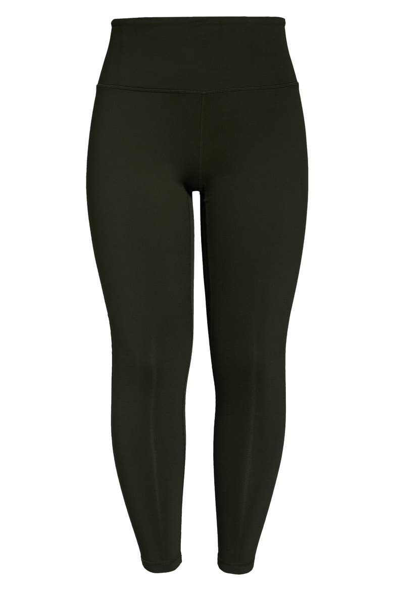 Live In High Waist Leggings, Alternate, color, GREEN ROSIN