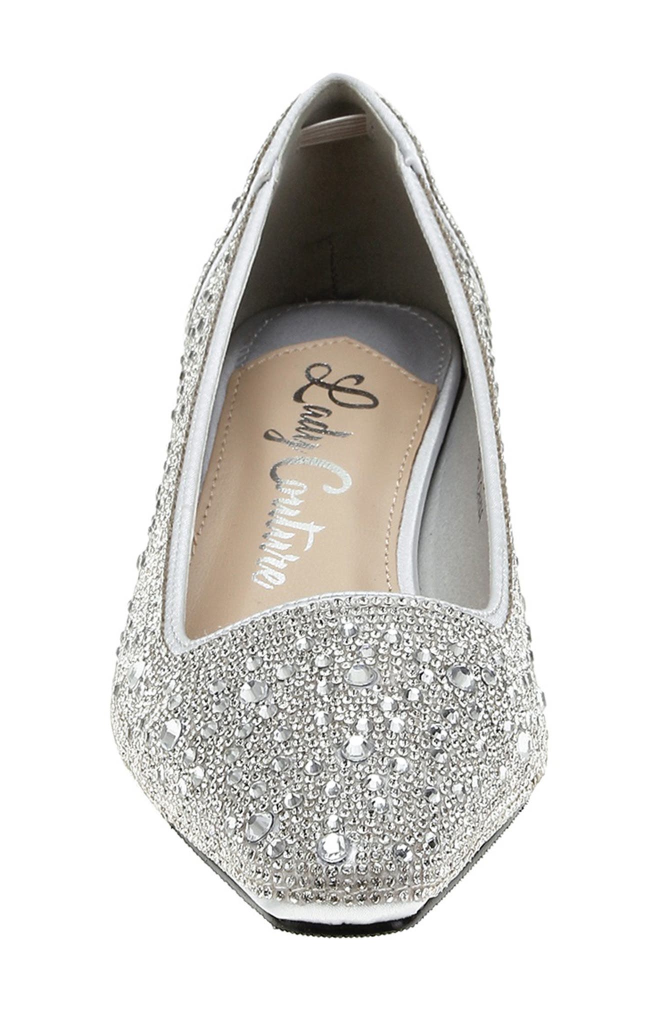 Fever Rhinestone Flat, Alternate, color, SILVER