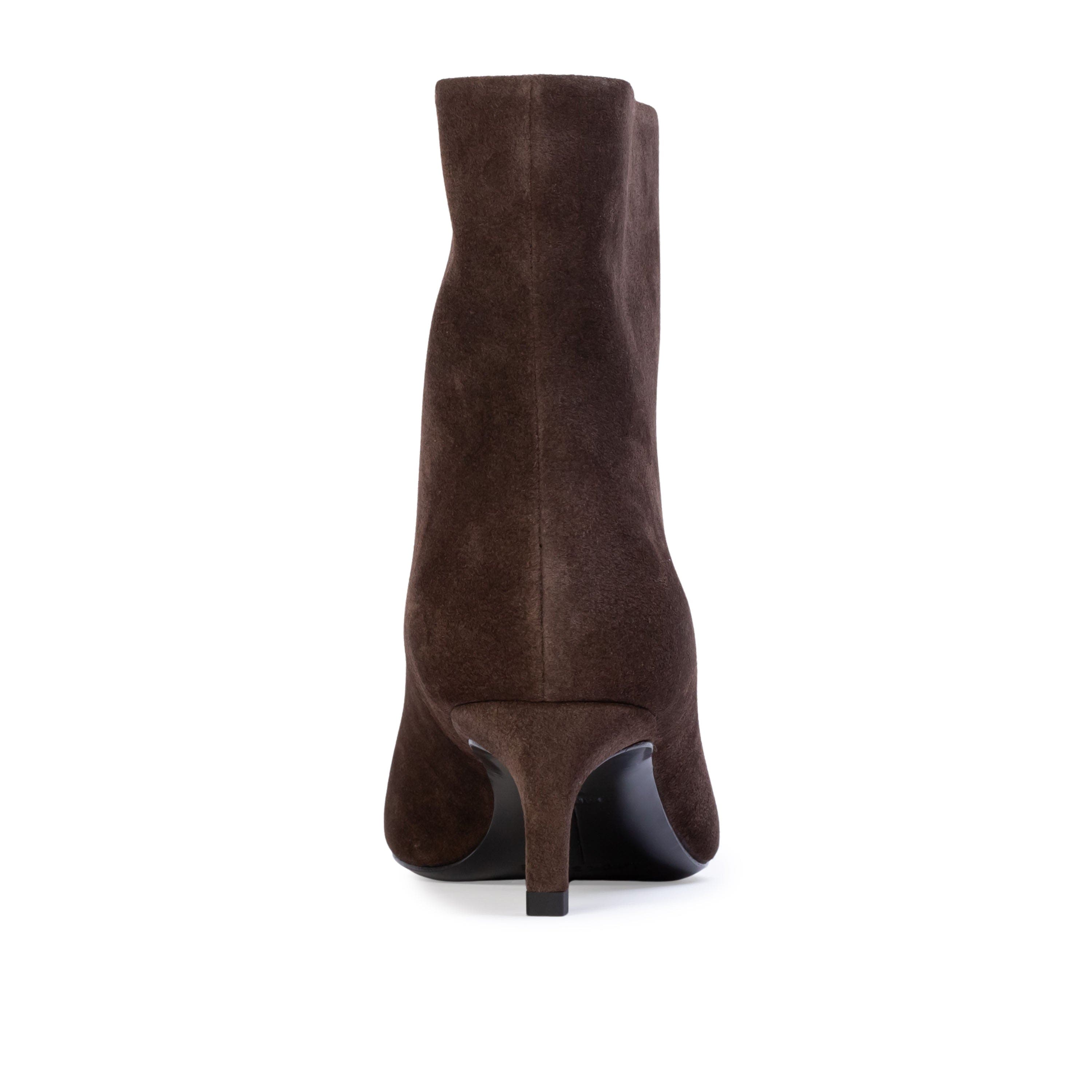 Trina 50 Suede Boot, Alternate, color, Dark Brown Suede