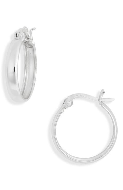 Wide Hoop Earrings