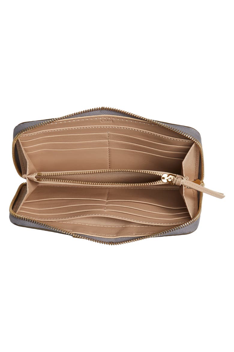 'Marcie - Long' Zip Around Wallet, Alternate, color, CASHMERE GREY