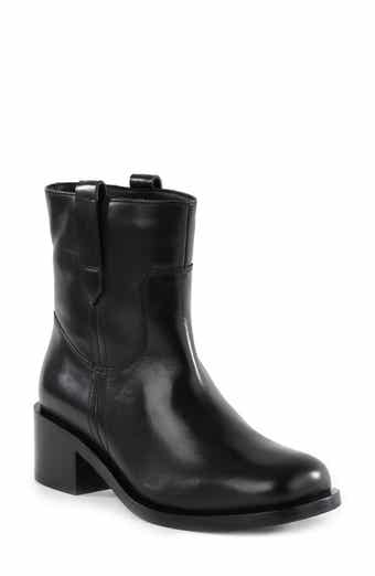 Cozy Block Heel Bootie