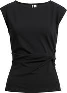 Nordstrom Side Twist Crew Neck T-Shirt