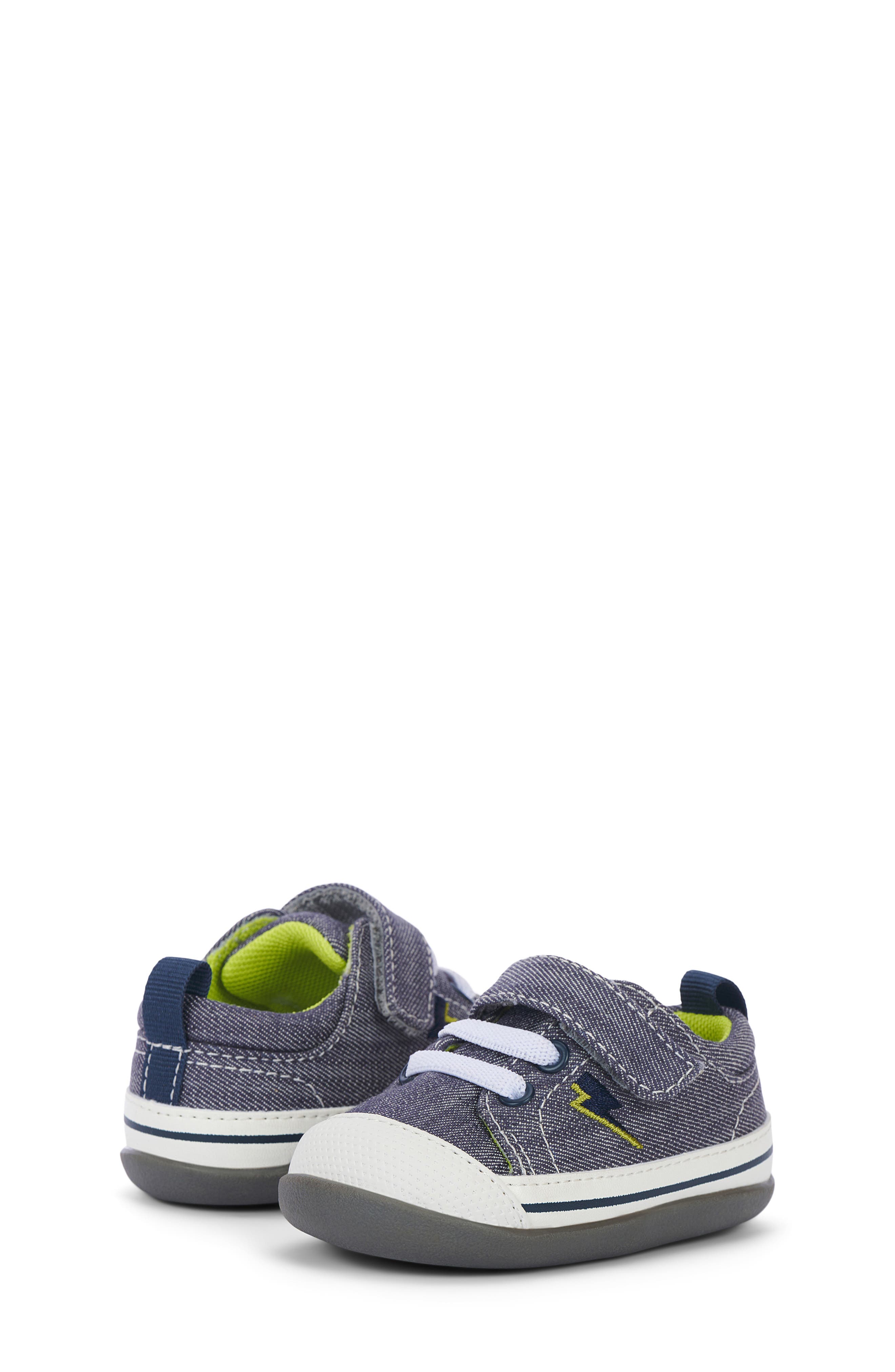 Stevie II Sneaker, Alternate, color, GRAY/ LIGHTNING