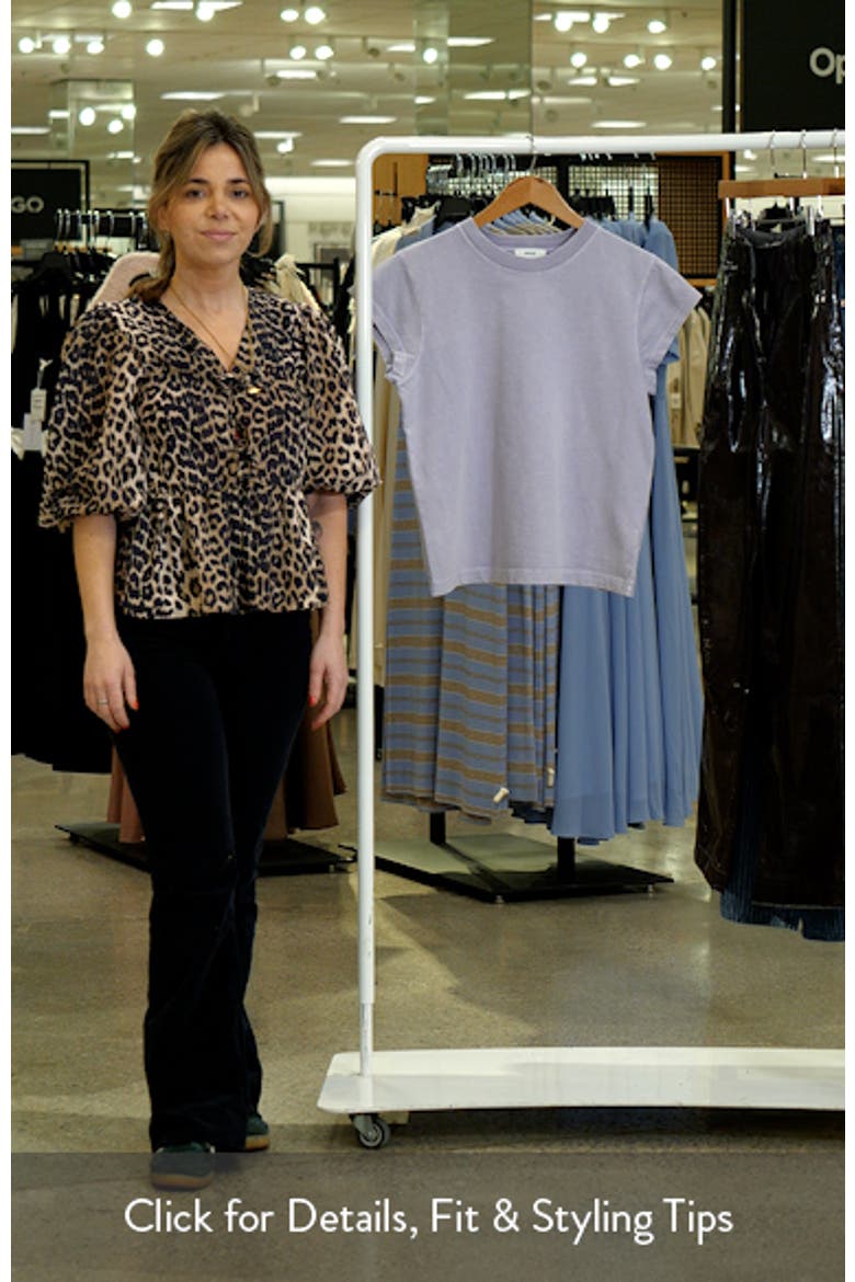 Long Line Bryce Cap Sleeve T-Shirt video