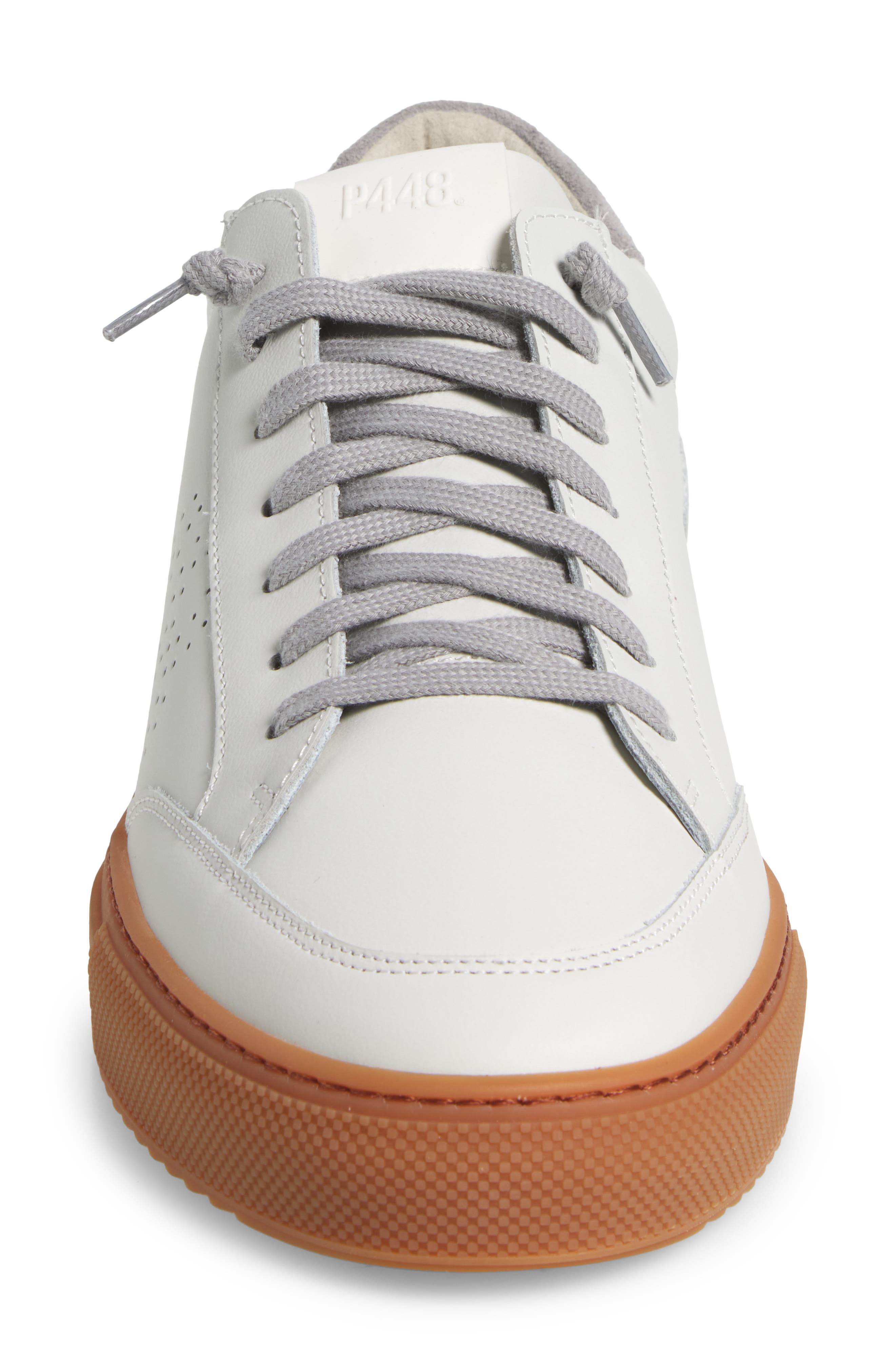 P448 Soho Sneaker, Alternate, color, White-Grey