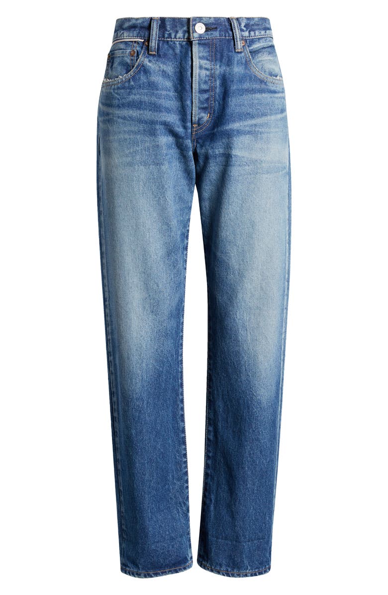MOUSSY VINTAGE Foxwood Straight Leg Ankle Jeans, Alternate, color, Blue