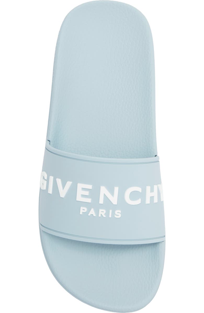 Givenchy Slide Sandal, Alternate, color, Sky Blue
